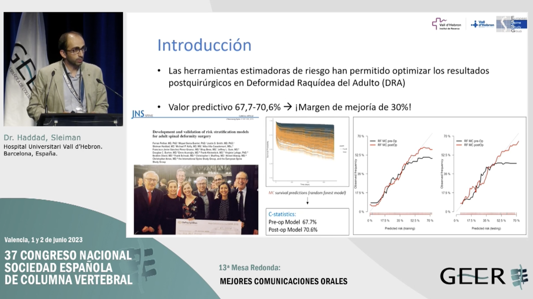 C.O.66. El valor predictivo de las imágenes radiológicas en pacientes con deformidad raquídea del adulto