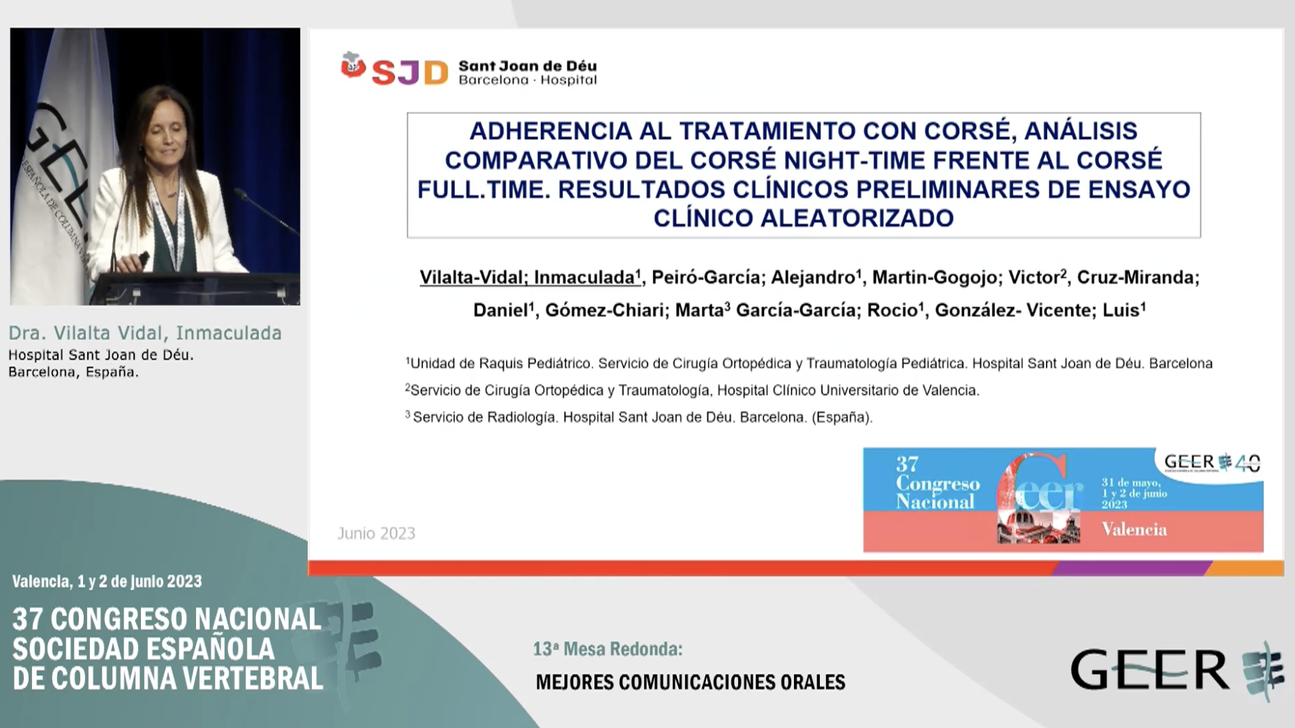 C.O.67. Adherencia al tratamiento con corsé, análisis comparativo del corsé night-time frente al corsé full-time. Resultados clínicos preliminares de ensayo clínico aleatorizado