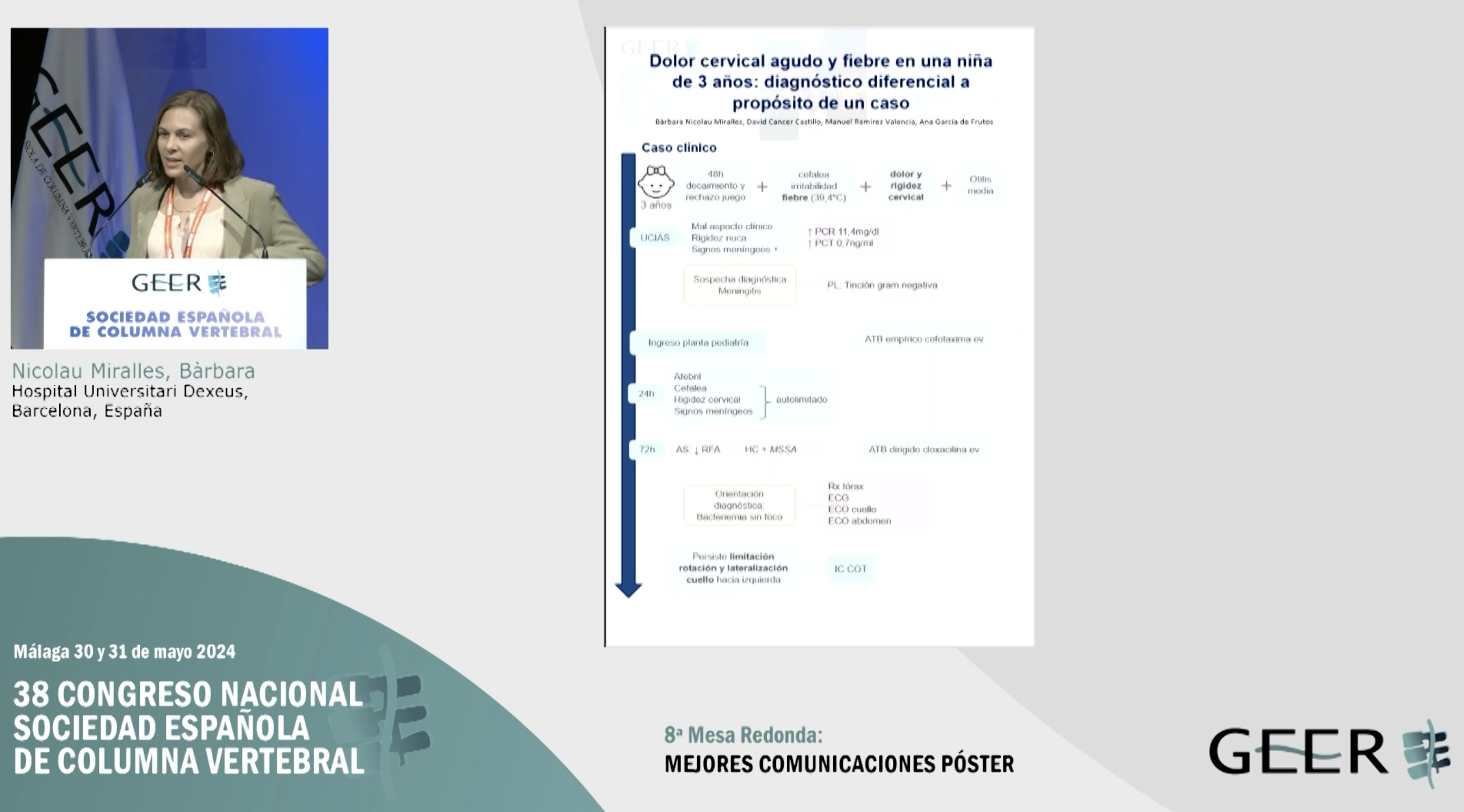 C.P.5. Dolor cervical agudo y fiebre en una niña de 3 años: diagnóstico diferencial a propósito de un caso